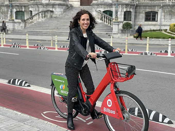 La bicicleta en Bilbao: entrevista con Nora Abete
