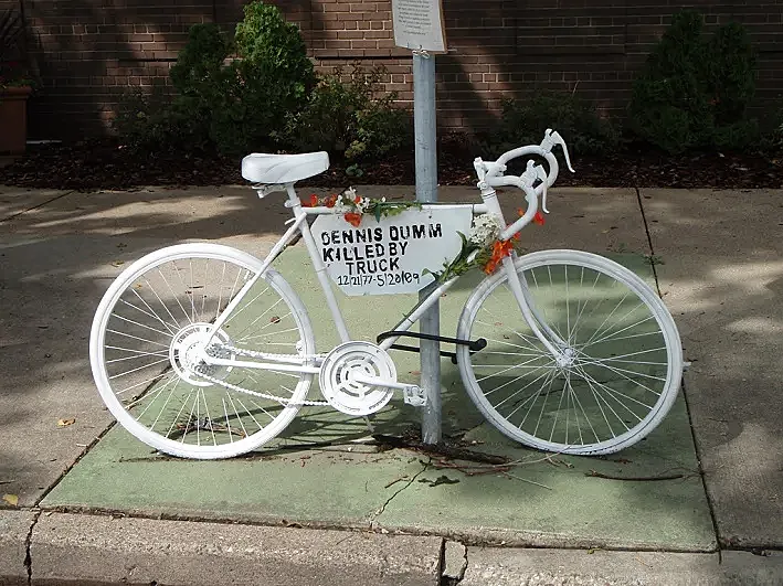 Ghost bike