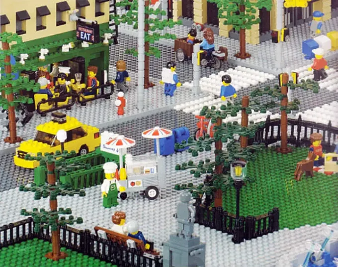 ‘Cool City’: la ciudad ideal de Lego está repleta de bicis