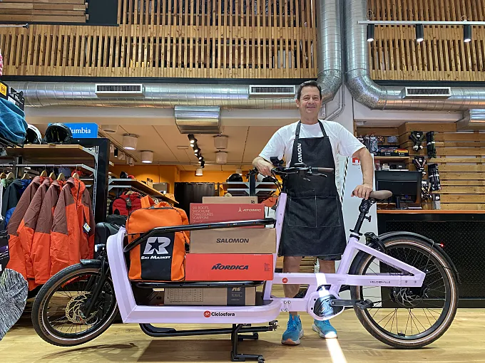 Velo de Ville FR8 Cargobike: un negocio sobre ruedas