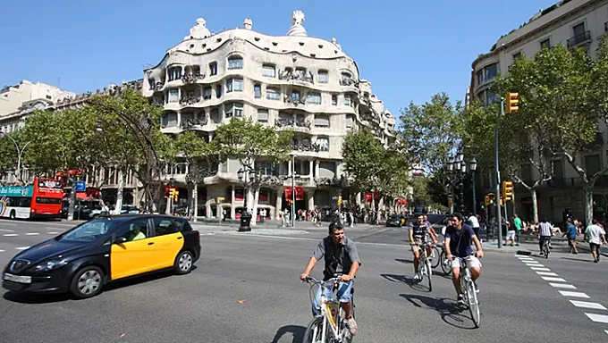 Se duplican las denuncias relacionadas con la bicicleta en el Eixample de Barcelona