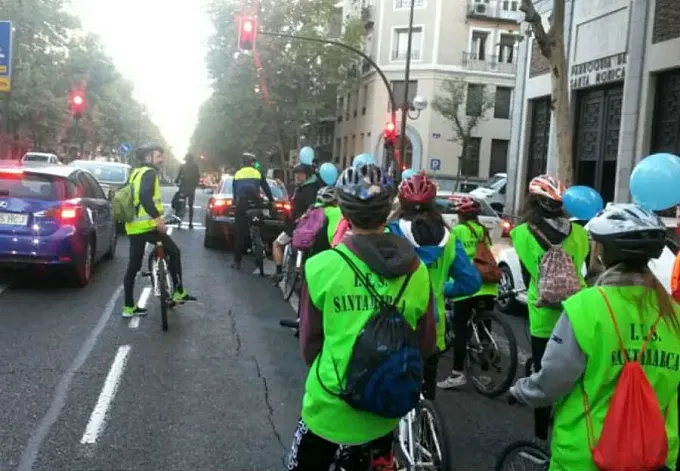 La bici en la escuela: formar antes que sancionar