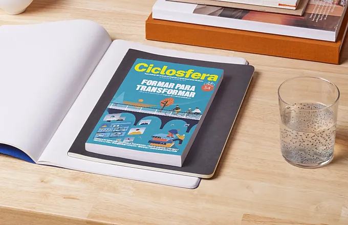 ¡Ciclosfera #54 en el horno! Así es la nueva revista de invierno con un especial sobre formación