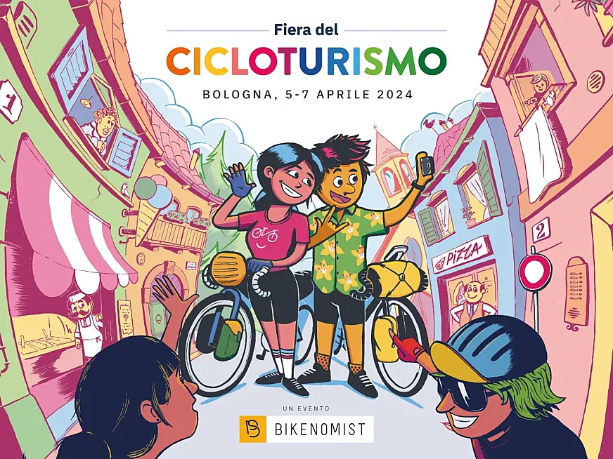 La Feria del Cicloturismo de Bolonia se celebrará entre el 5 y el 7 de abril de 2024.