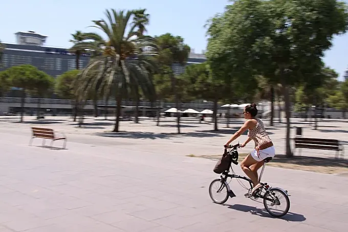 Barcelona: moverse en bici, más rápido que en autobús