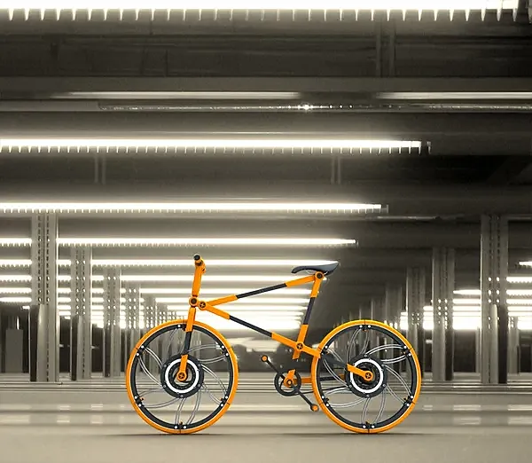 La ECO 07: una bicicleta plegable… ¿O de bolsillo?