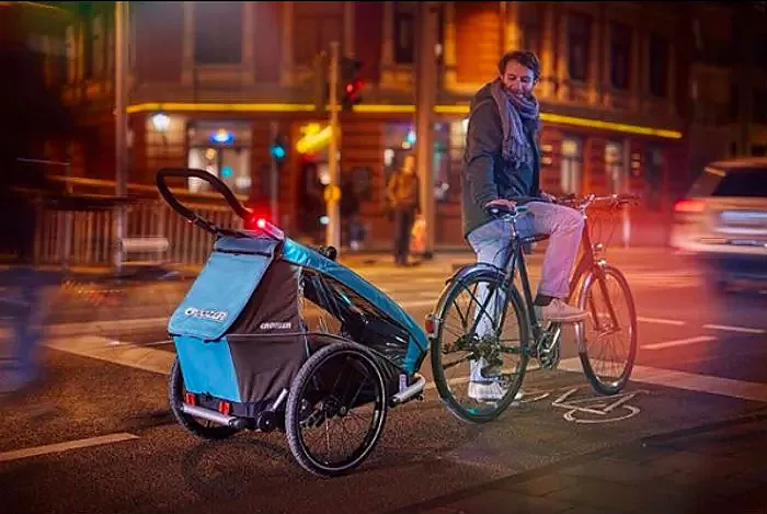 Croozer Kid Plus for 2 (foto: www.instagram.com/croozer_official/)
