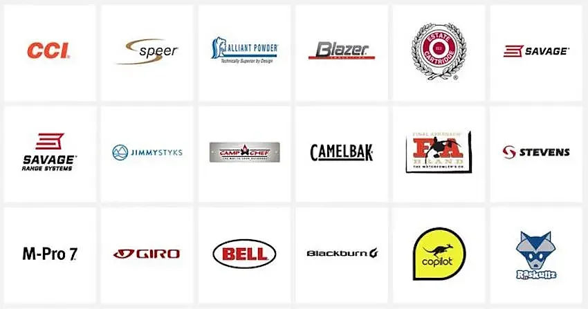 Marcas de la firma Vista Outdorr. Algunas de ellas resultan muy familiares para los ciclistas. Marcas de la firma Vista Outdorr. Algunas de ellas resultan muy familiares para los ciclistas.