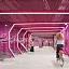 El túnel / parking ciclista y de color bajo Berlín