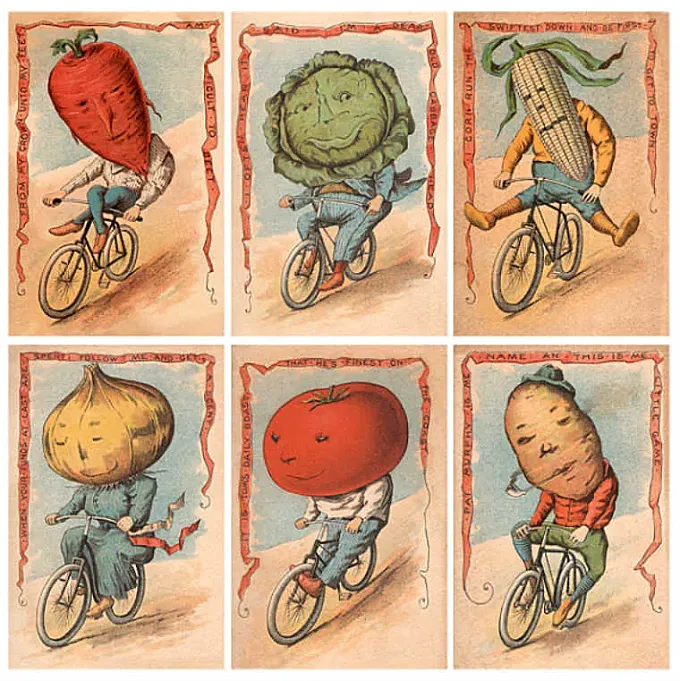 Come verdura, monta en bici… ¡y compra una tarjeta histórica!