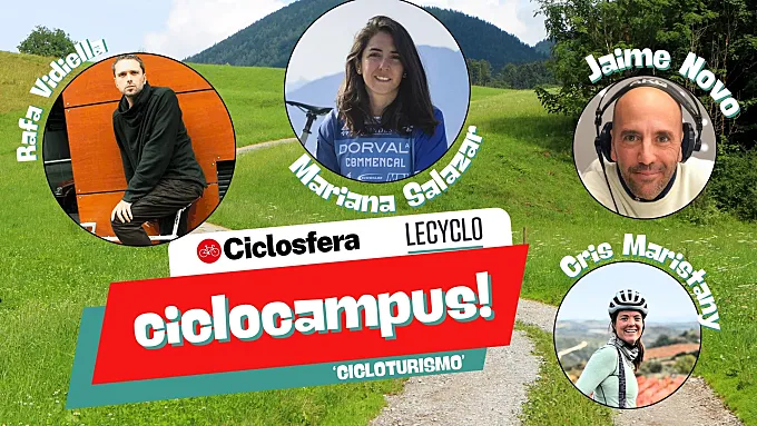 'Ciclocampus' presenta 'Cicloturismo', un programa de Ciclosfera y Lecyclo con un 10% de descuento