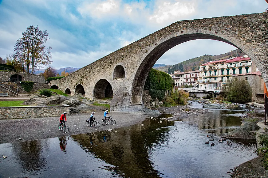 Camprodon, en la comarca del Ripollés.
