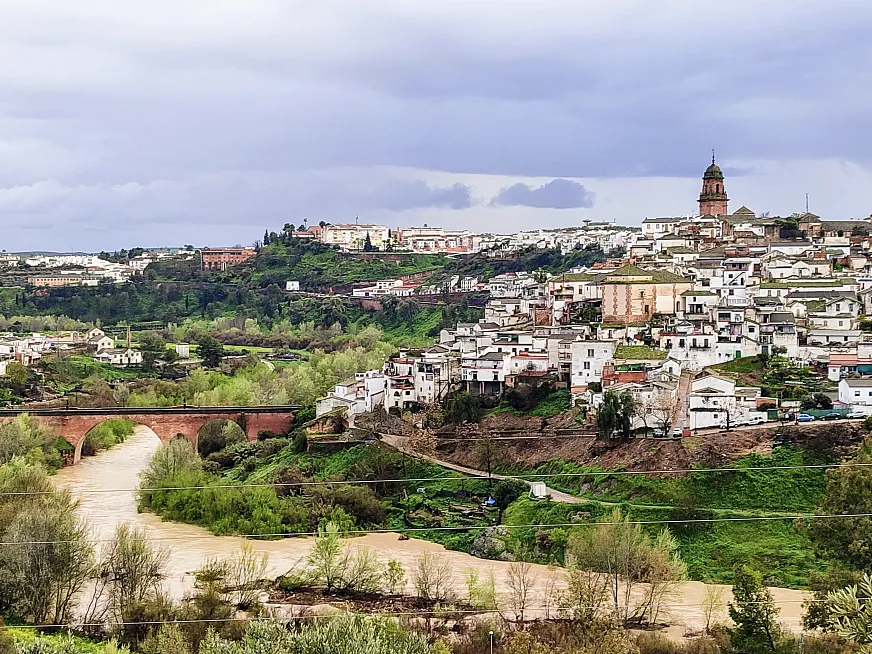 Antiguo asentamiento íbero-romano en Montoro, Córdoba.