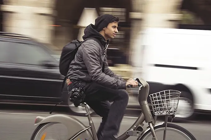 Bicicleta pública: felicidad compartida