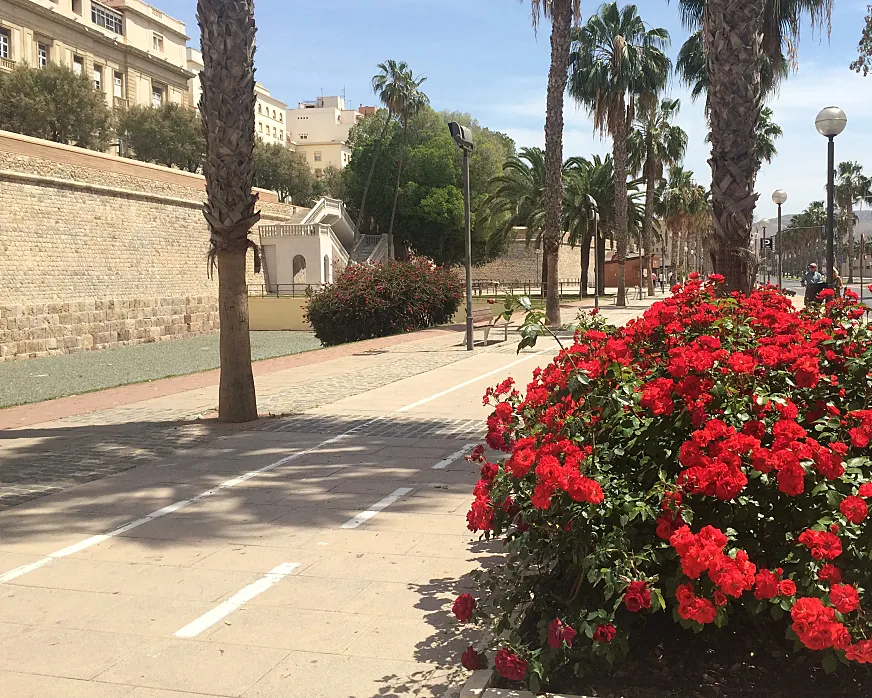 Hay infraestructuras señalizadas, hoteles adaptados y servicios para cicloturistas a lo largo de la Vía Augusta.