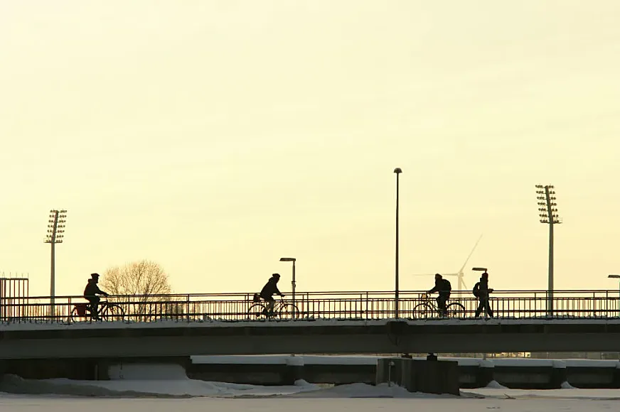 Oulu, un milagro del ciclismo urbano (foto: Eltis.org)