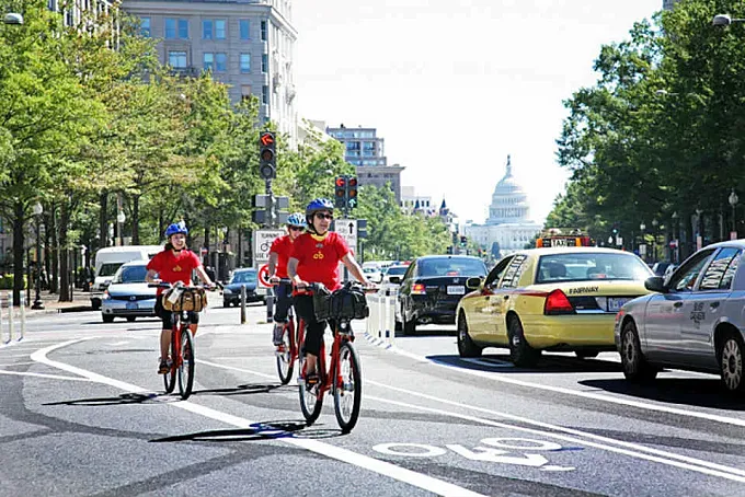 El cierre del metro de Washington dispara el uso de la bici