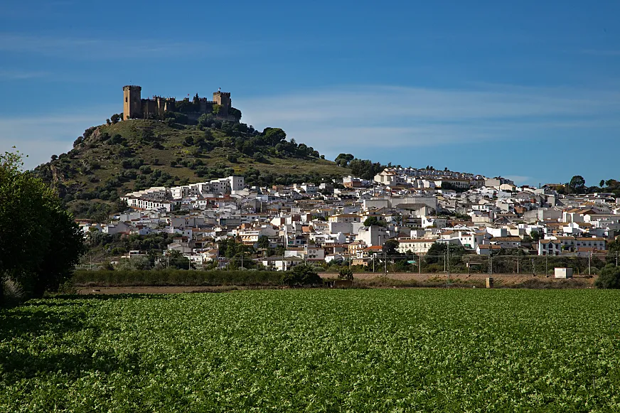 Castillo de Almodóvar en Almodóvar del Río, Córdoba.