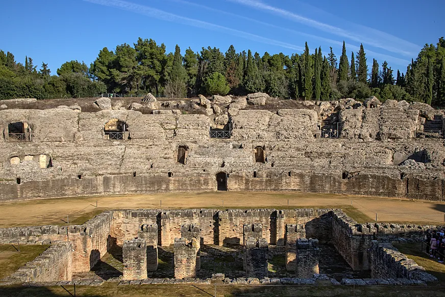 Anfiteatro de Santiponce, Sevilla.