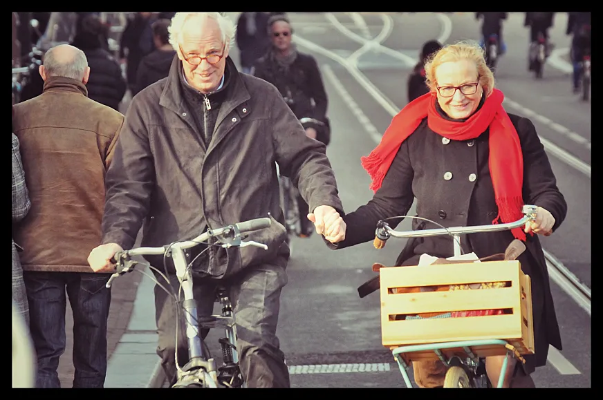 'Esto sí es Ámsterdam': a la vejez, bicicletas