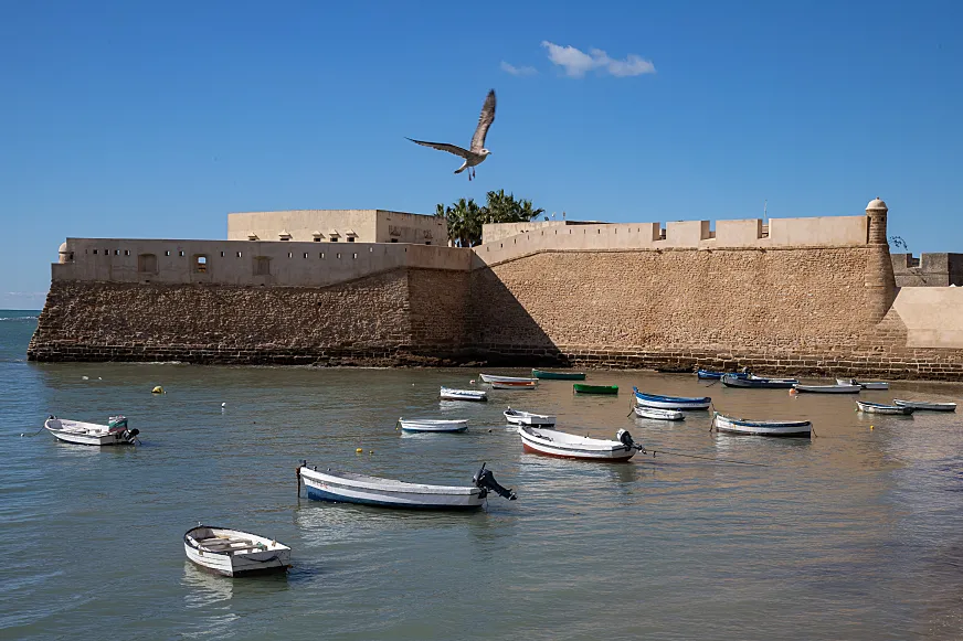Castillo de Santa Catalina, Cádiz.