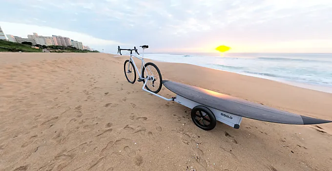 Nace ODILO, el remolque para bicicletas que puede con todo