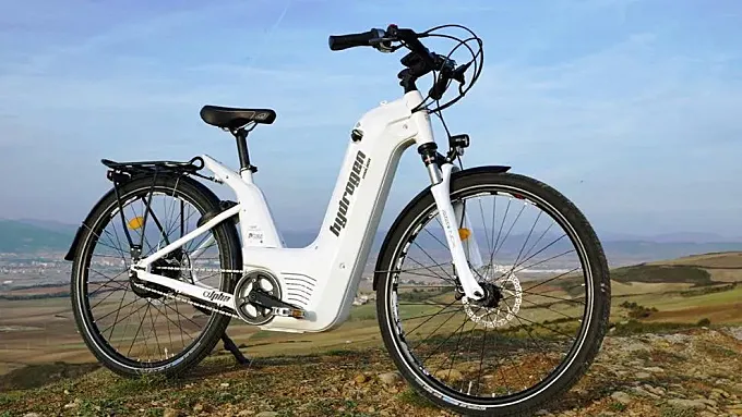 Así es Alpha, la bicicleta de hidrógeno
