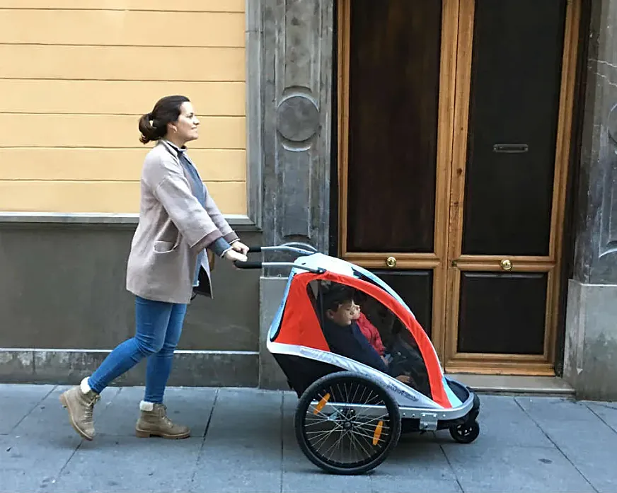 WeeRide Buggy Go: remolque infantil para bicicletas.
