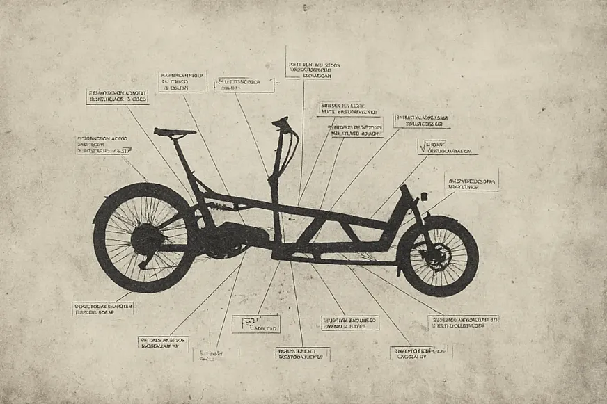 Una bicicleta de carga modificada es protagonista en "Rowan March, El Consenso".