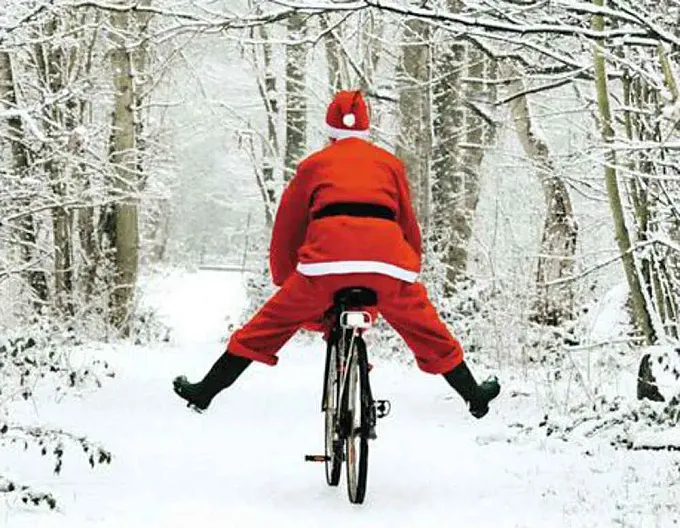 Navidad: días de consumo… ciclista