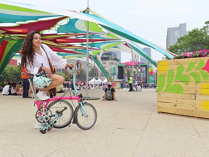 “Funciono a base de sonrisas, alegría… y kilómetros de bici” (Maya en Bici)