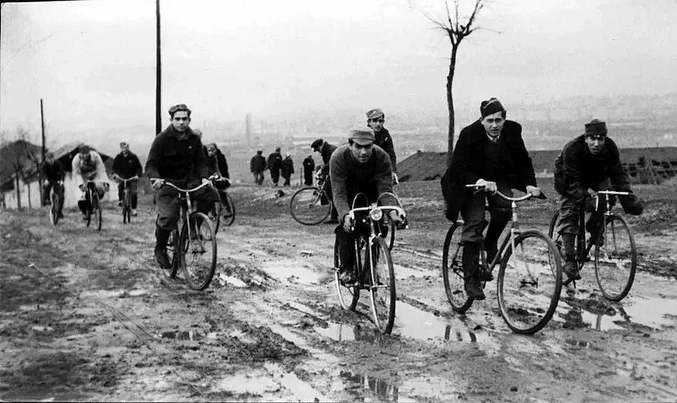 La bicicleta jugo un importante papel en la Guerra Civil (foto: ABC).