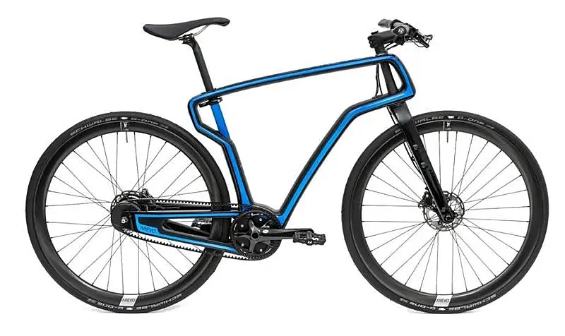 Así es la bicicleta con la que Arevo quiere revolucionar el sector.