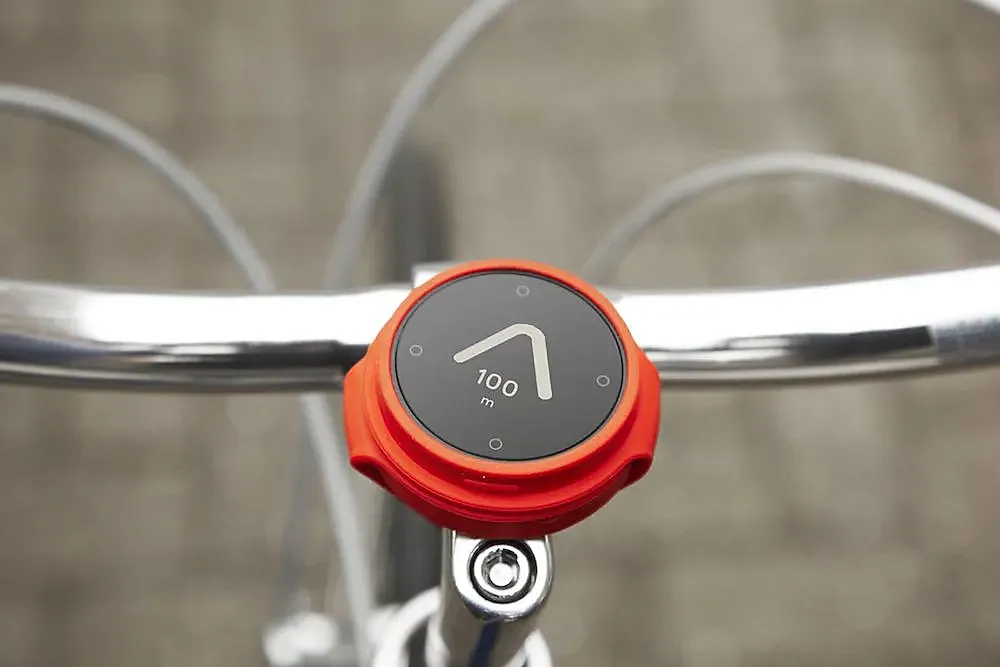 Beeline, navegador GPS para bicicleta.