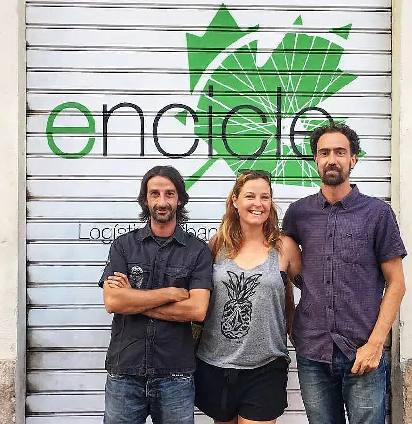 Los miembros de Encicle.