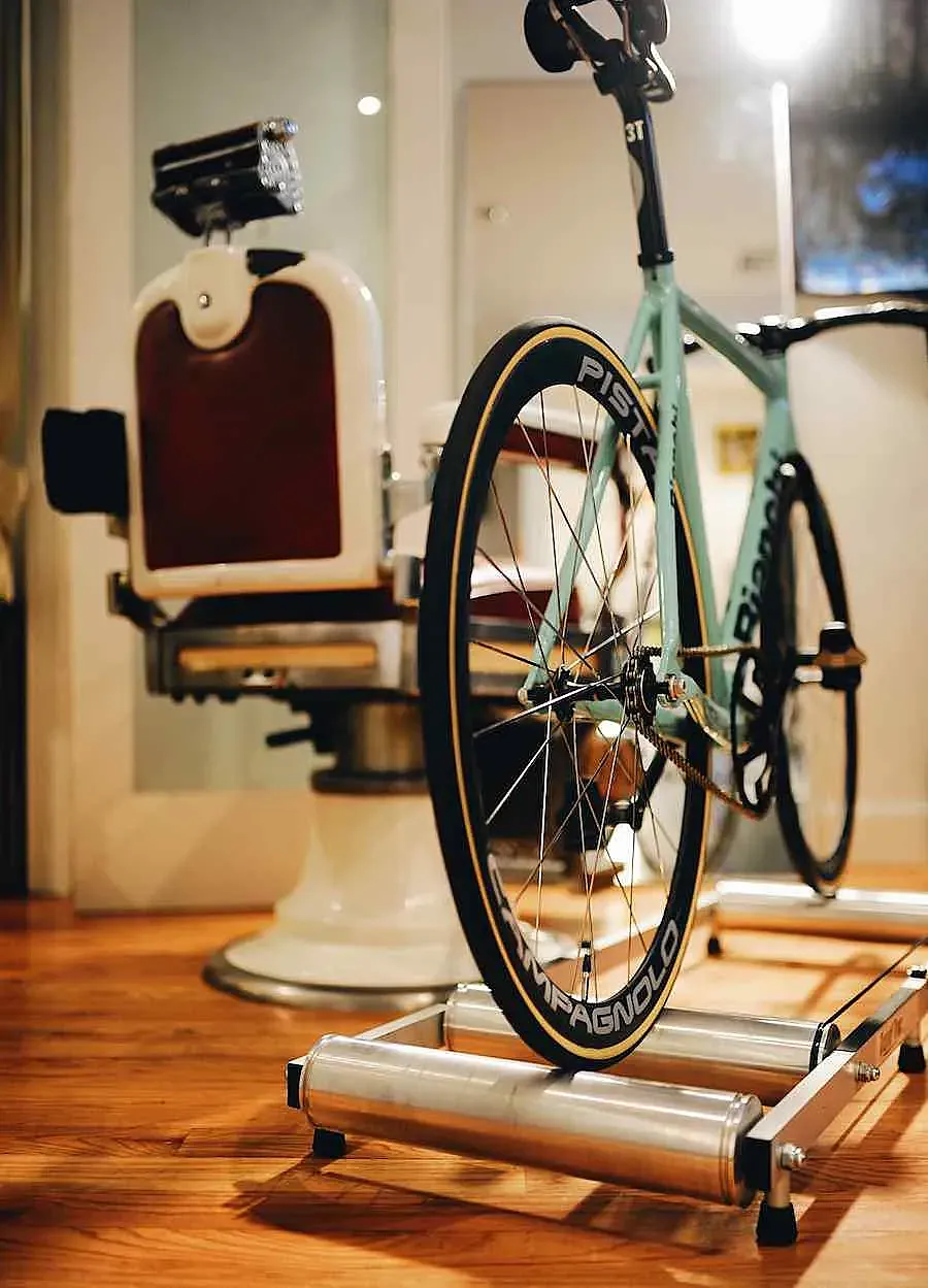 The Velo Barber. Foto: Tomasz Howard.