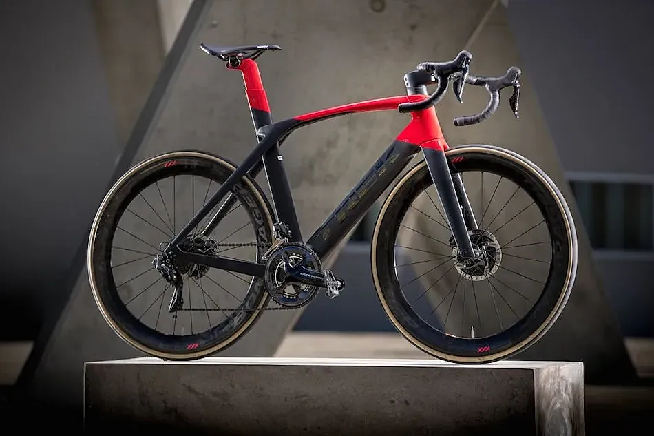 La Trek Madone SLR 9 Disc.