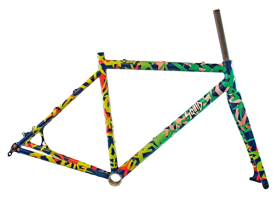 Uno de los cuadros de Squid Bikes.