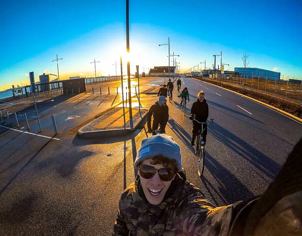 Sundays Behind Handlebars.