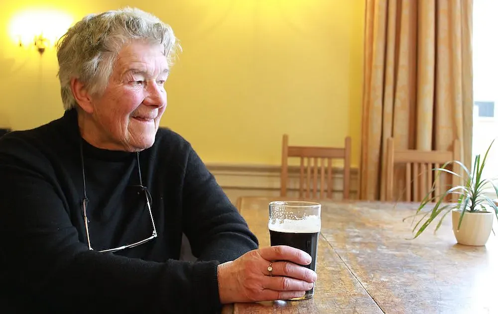 Dervla Murphy, en 2009. (Foto: Hugh Thomson).